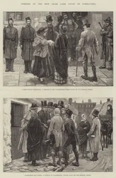 Eröffnung des neuen irischen Landgerichts in Connaught